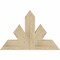 Ekena Millwork Saratoga Rough Sawn Timber Gable Bracket, Douglas Fir, 36"W x 24"H x 4"D x 6"F, 16/12 Pitch GBW036X24X0406SAR00RDF - alternate 1